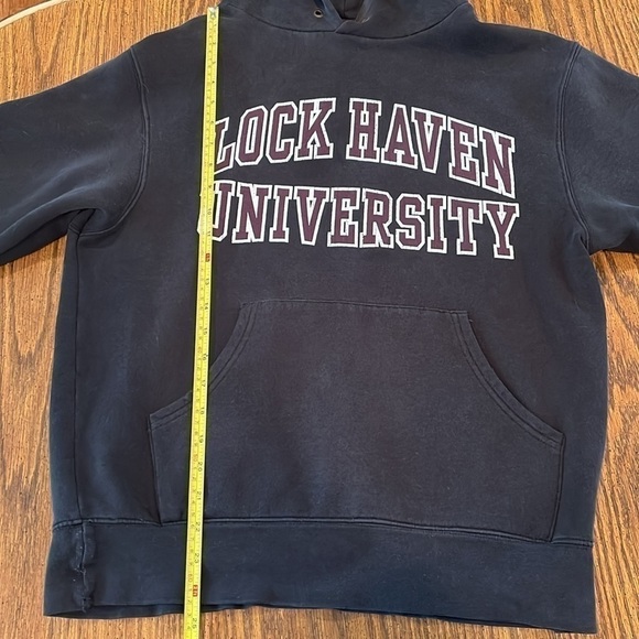 Lock Haven University Hooded Sweatshirt M - Picture 8 of 9